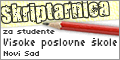 Skriptarnica | za studente Visoke poslovne škole - Novi Sad